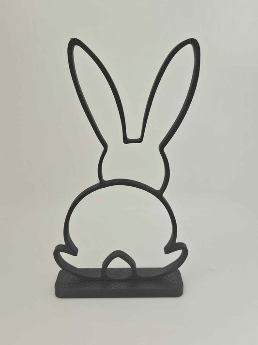 Sculpture Lapin Design Minimaliste – Décoration Intérieure Moderne