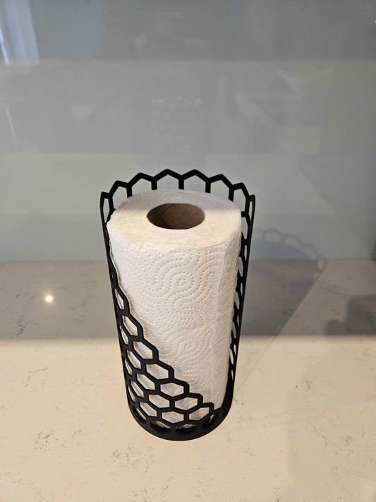 Porte Essuie-Tout Design Alvéolé – Support Cuisine Minimaliste