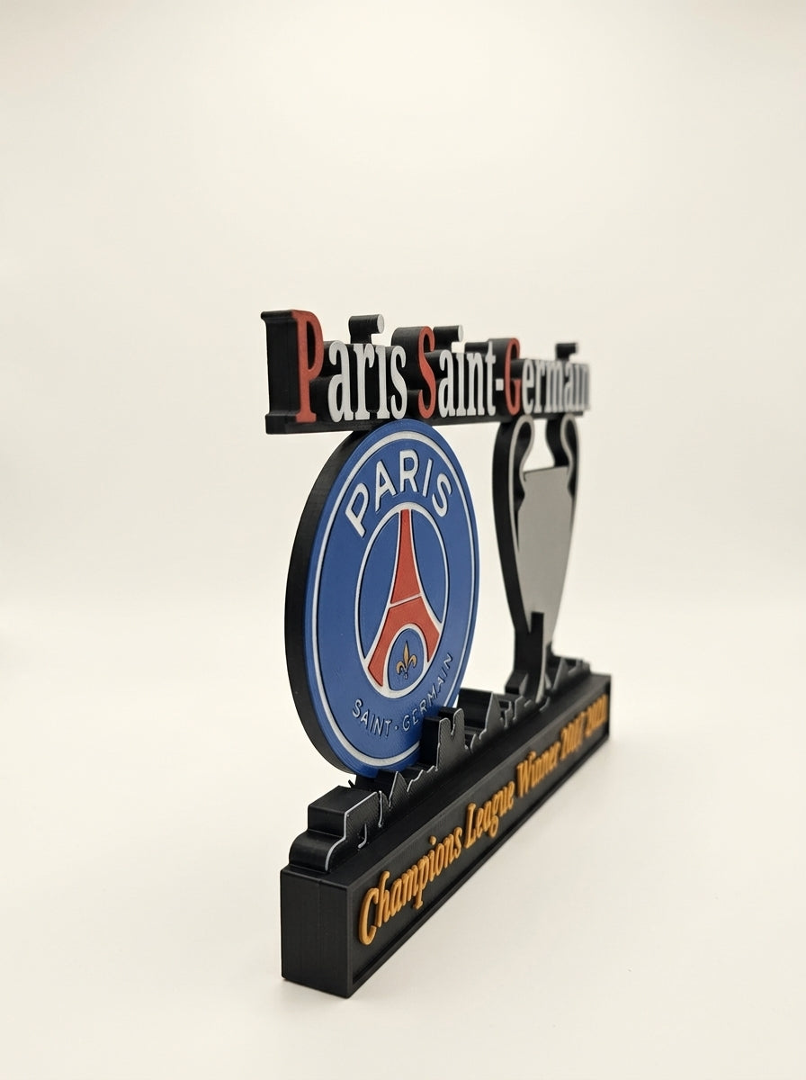 Décoration Paris Saint Germain PSG doublé Ligue des champions 2025-2026
