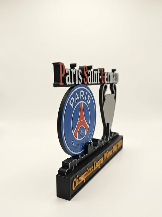 Décoration Paris Saint Germain PSG doublé Ligue des champions 2025-2026