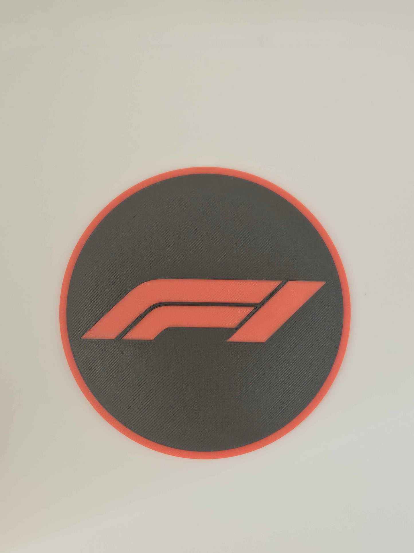Set de 4 Sous-verres Formule 1 avec Support – Déco Bureau & Maison – Noir et Rouge