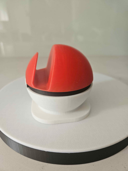 Support Téléphone Design Pokéball – Décoration Bureau Geek Pokémon
