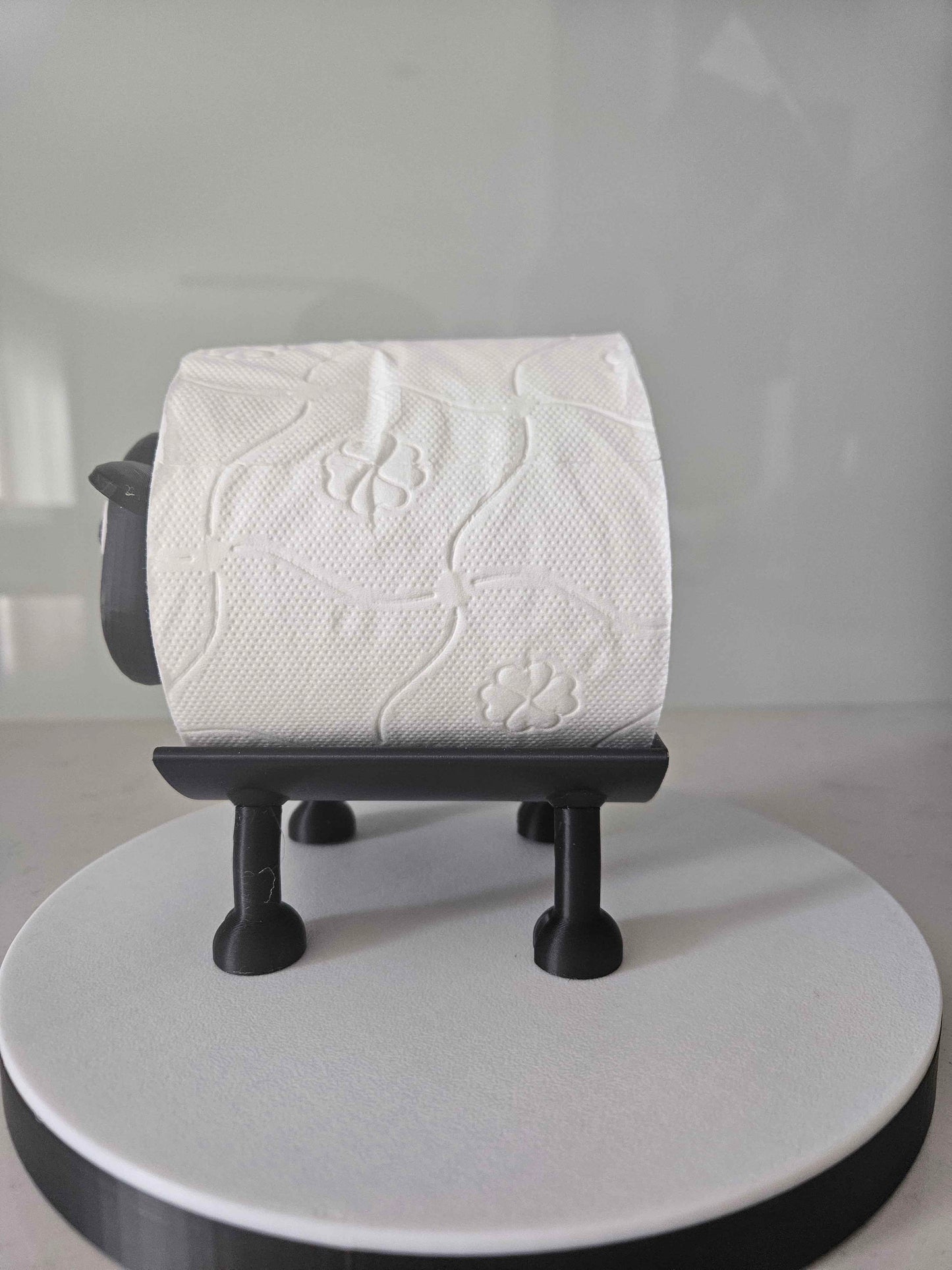 Porte-Rouleau Papier Toilette Mouton – Déco WC Ludique & Originale