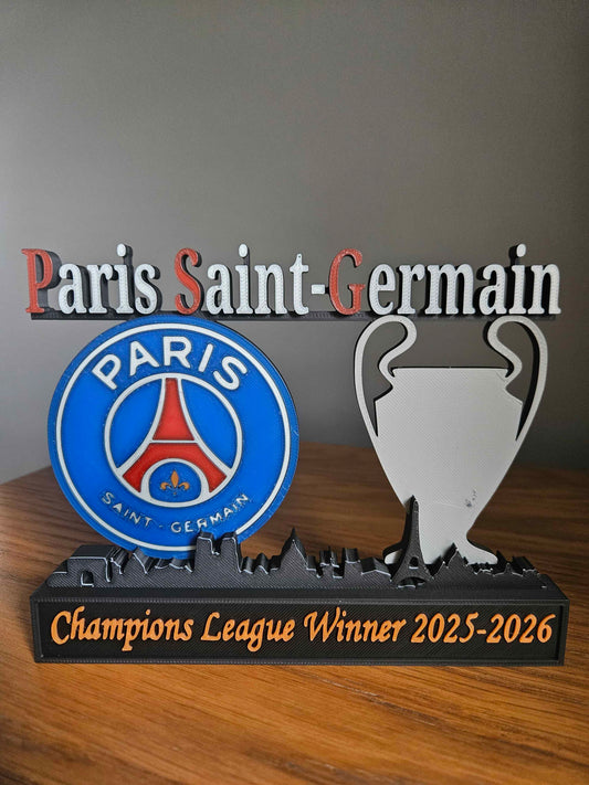 Décoration Paris Saint Germain Double Ligue des Champions 2025 2026