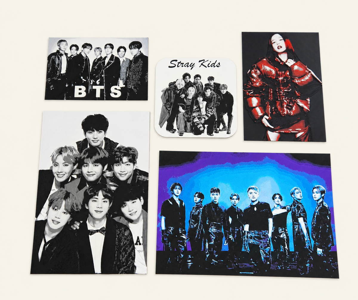 Kit photo relief KPOP