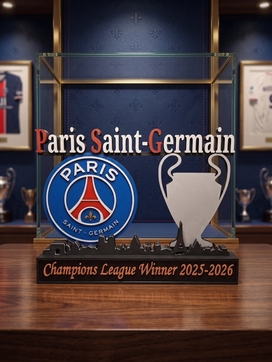 Décoration Paris Saint Germain PSG doublé Ligue des champions 2025-2026