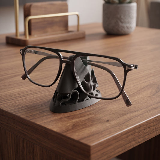 Porte-lunettes nez sculpté