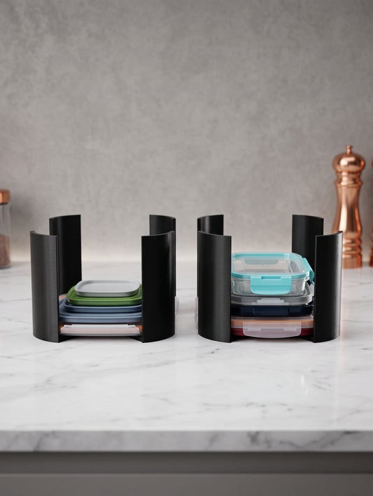 Range-couvercles de boîtes de conservation Tupperware