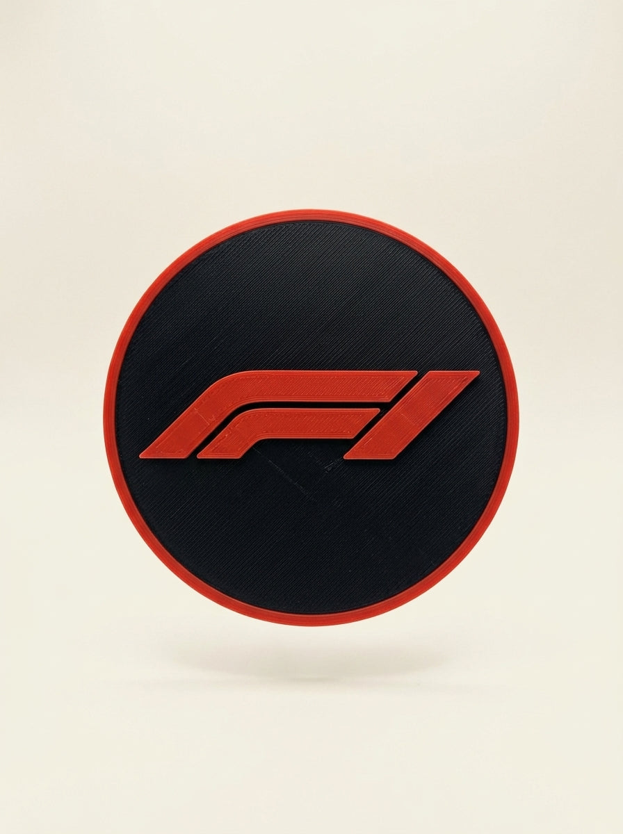 Set de 4 sous-verres F1 avec support