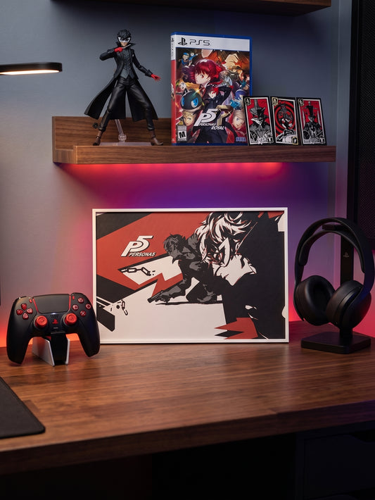 Cadre Persona 5 – Illustration Joker P5 – Déco Gaming Persona 5 Royal