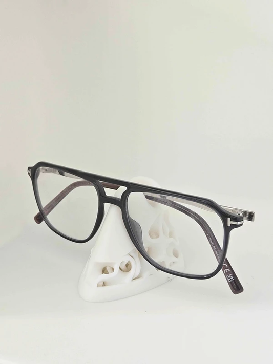 Support Lunettes Design Minimaliste – Statuette Décorative Bureau & Maison