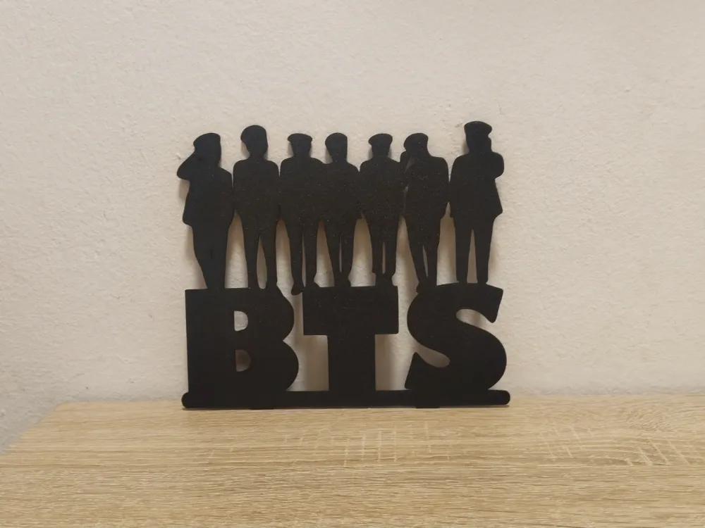 BTS Peinture Murale