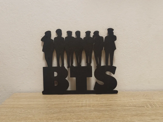 BTS Peinture Murale